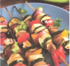 Kebab vegetarian cu naut, tofu, morcovi ardei si ciuperci